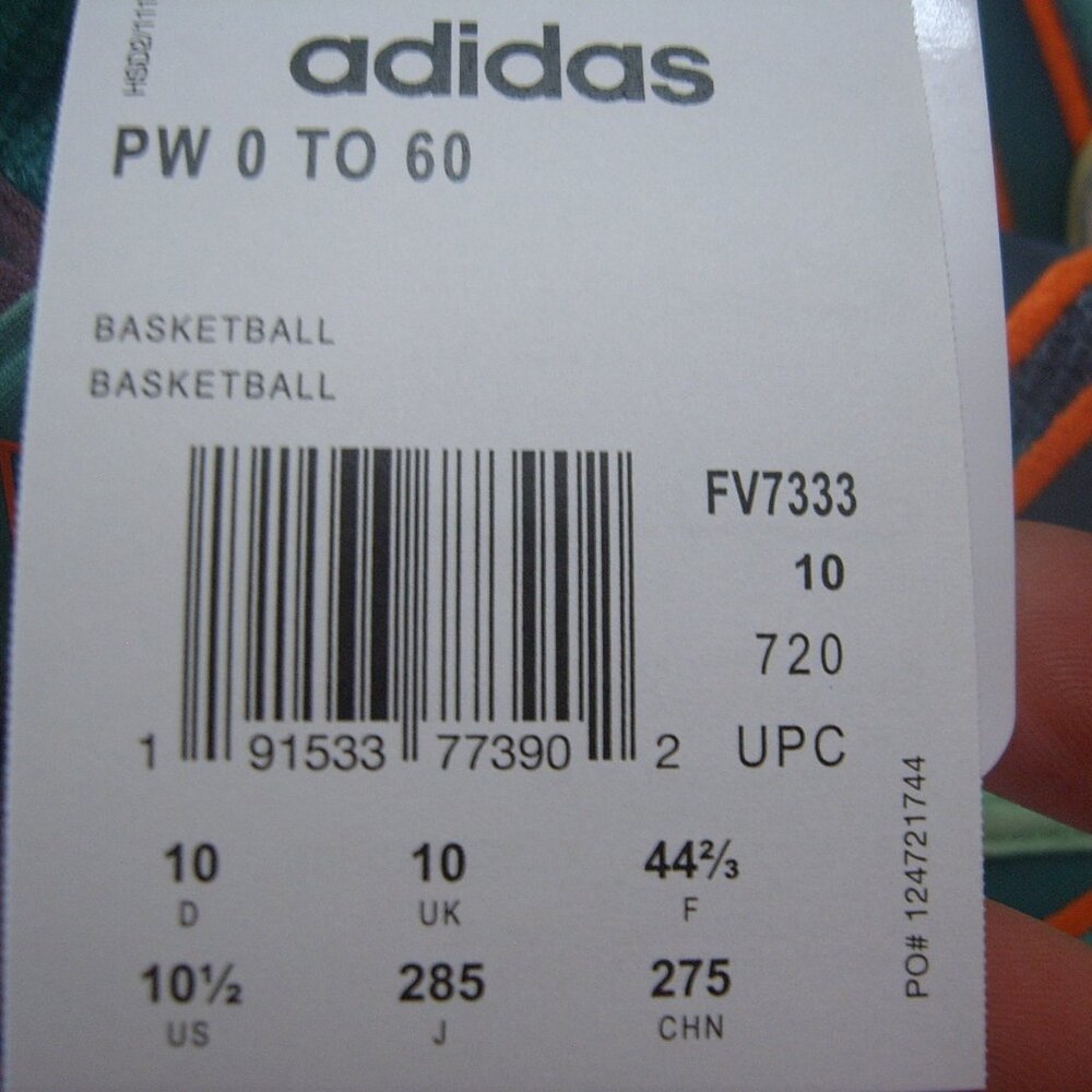 Size 10.5 adidas Pharrell x Crazy BYW 0 To 60 STMT Reflexology Shoes New w/Box - Picture 9 of 10